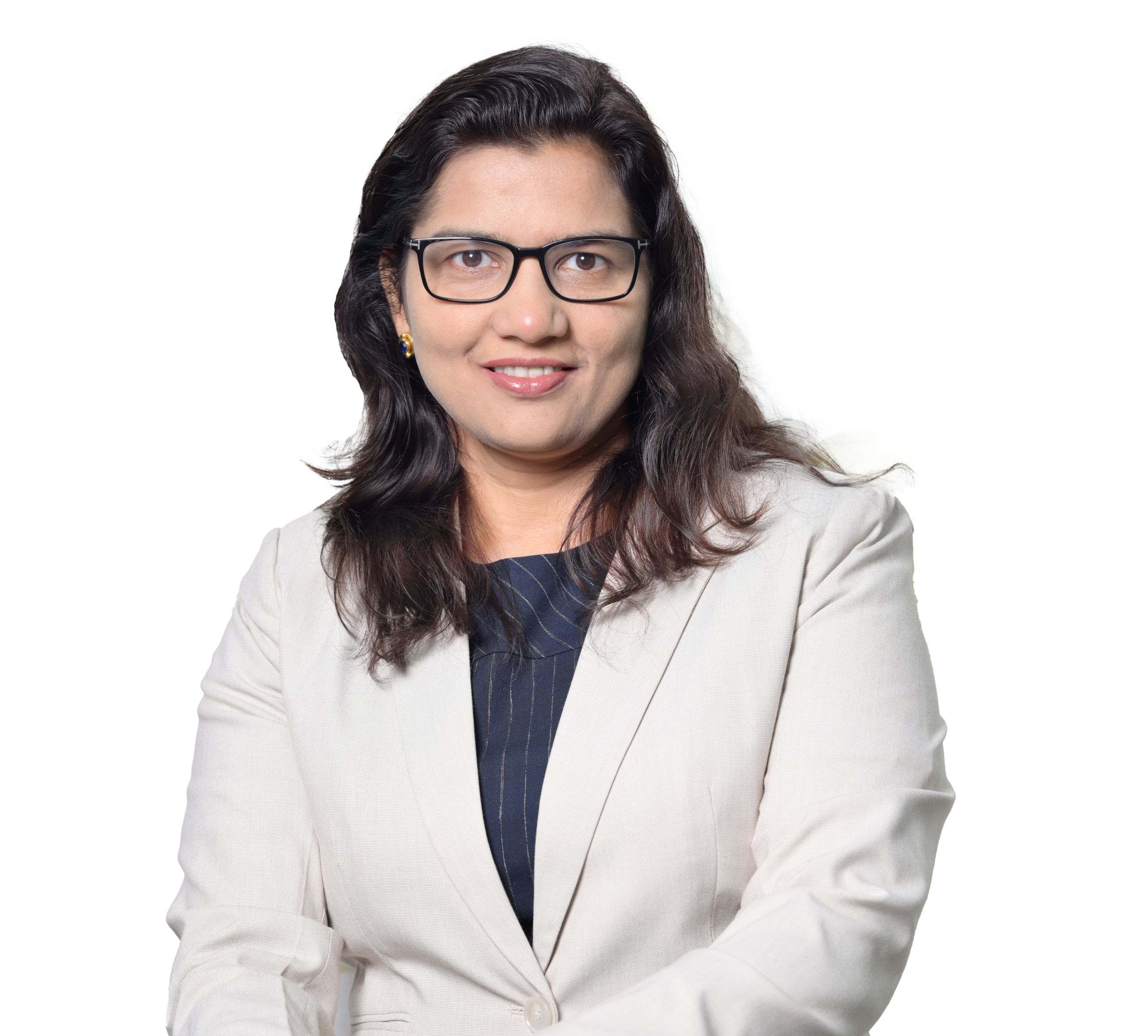 Portrait of Suman Mishra, Managing Director and CEO, Mahindra Last Mile Mobility