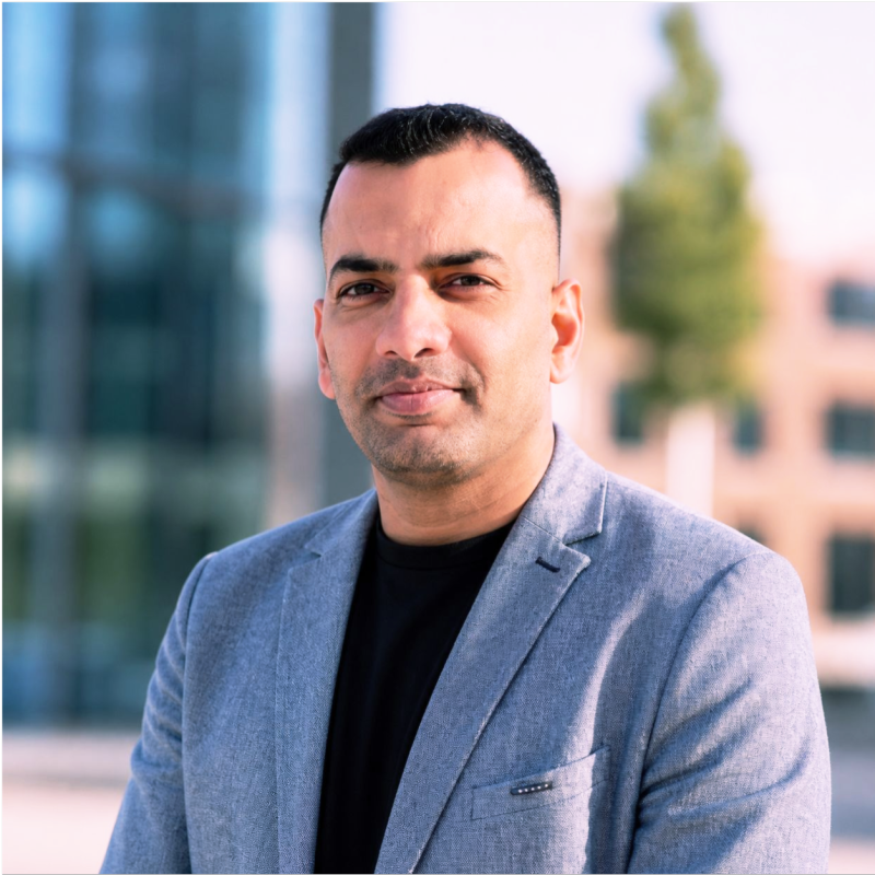 Portrait of Dr. Satya Dubey, Head of Global Battery Systems, VOLVO Group