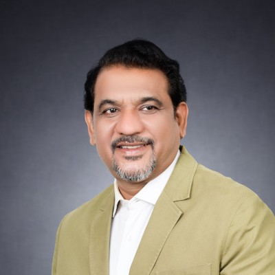 Portrait of Srinivas Rao Ganta, Country Manager and Managing Director, Bender